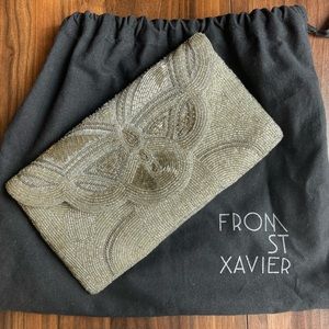FROM ST XAVIER Beaded Evening Bag